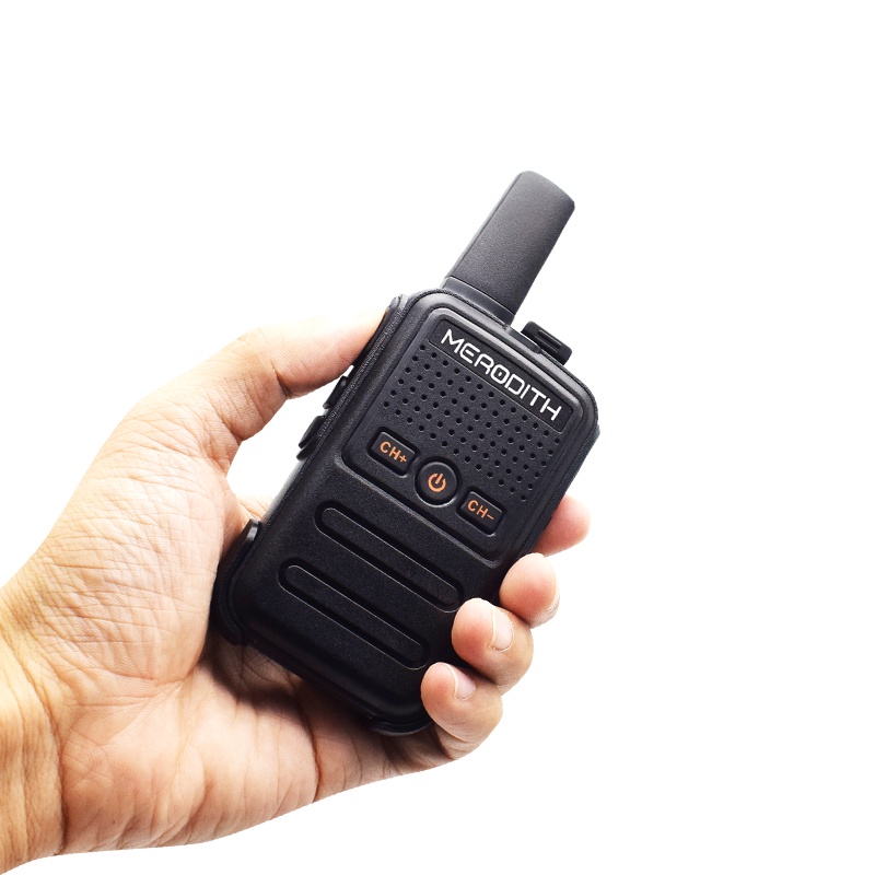 HT 2 unit C56 HT Mini Wln Two-Way Radio Walkie Talkiesipil daya tinggi walkie-talkie genggam luar ruangan mesin kecil ultra-tipis