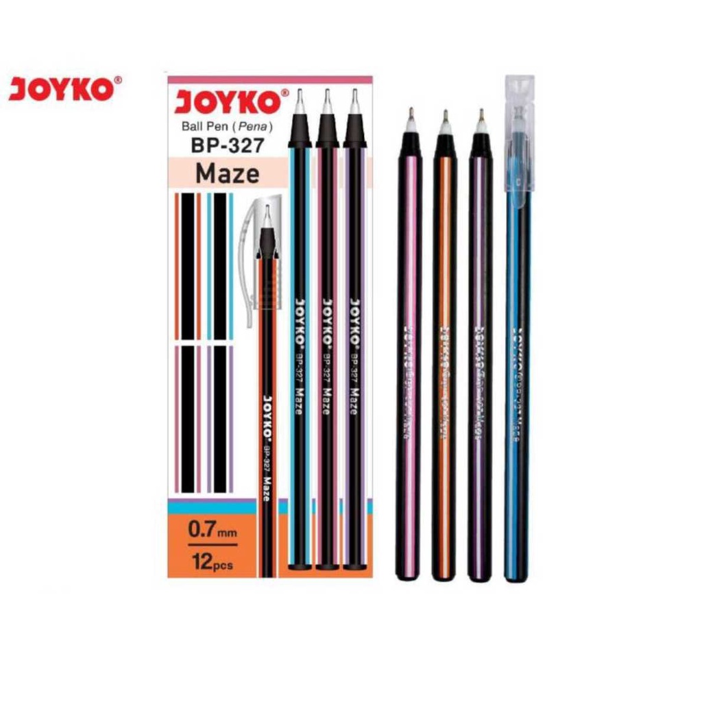

Pulpen Joyco MAZE BP-327 Pena Hitam