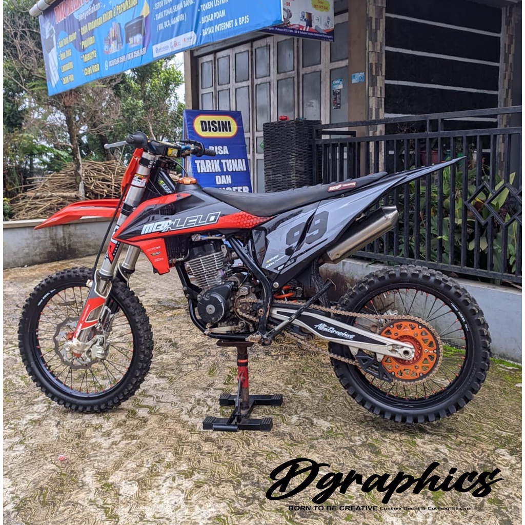 Decal Trail / Supermoto Decal Stiker  KTM 350 EXC-F Full Body KTM 12.20