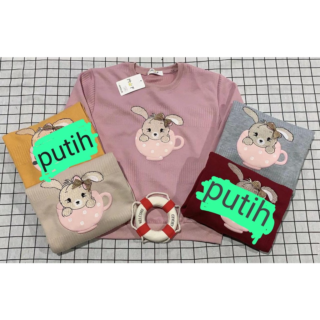 Eefbee - Atasan Kaos Import Lengan Panjang - MF Import