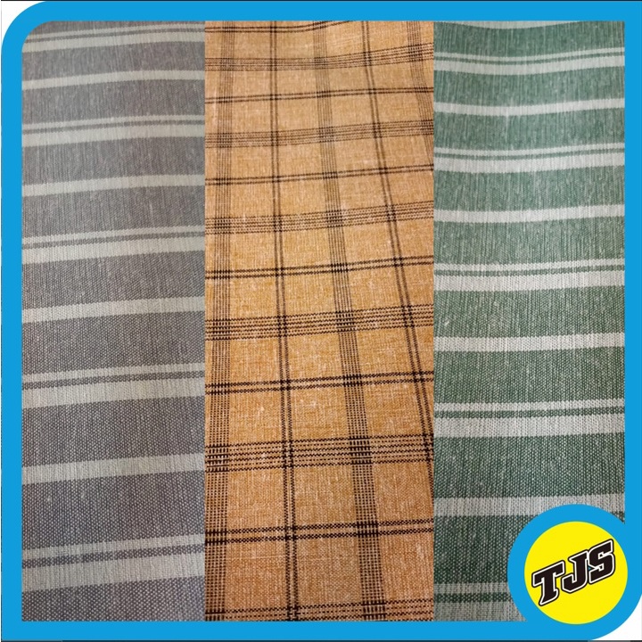 Kain Katun Madinah Motif Salur | Kotak Premium