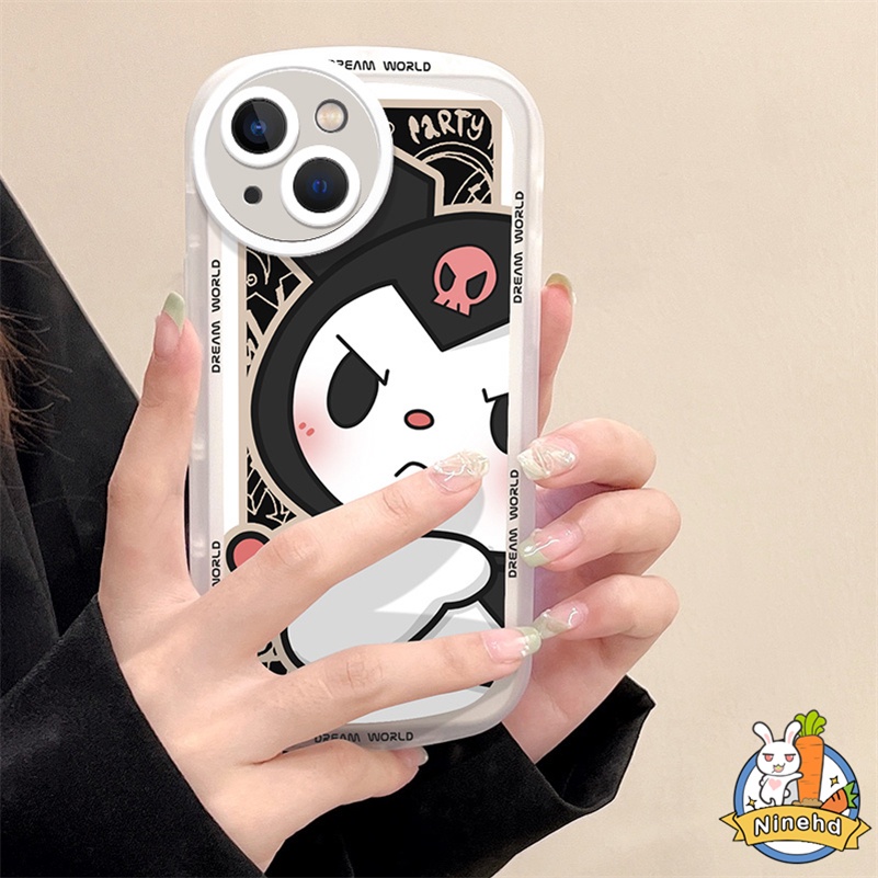 Redmi A1 Plus 10C 10A 10A 10 9 9A 9C 9T Note 11 11s 11E 10 10s 9 9s 8 Pro Mi 11T Pro 12 Pro Poco F3 X3 NFC Pro Kartun Monster Phone Case Pelindung Lensa PU Shockproof Cover Pelindung