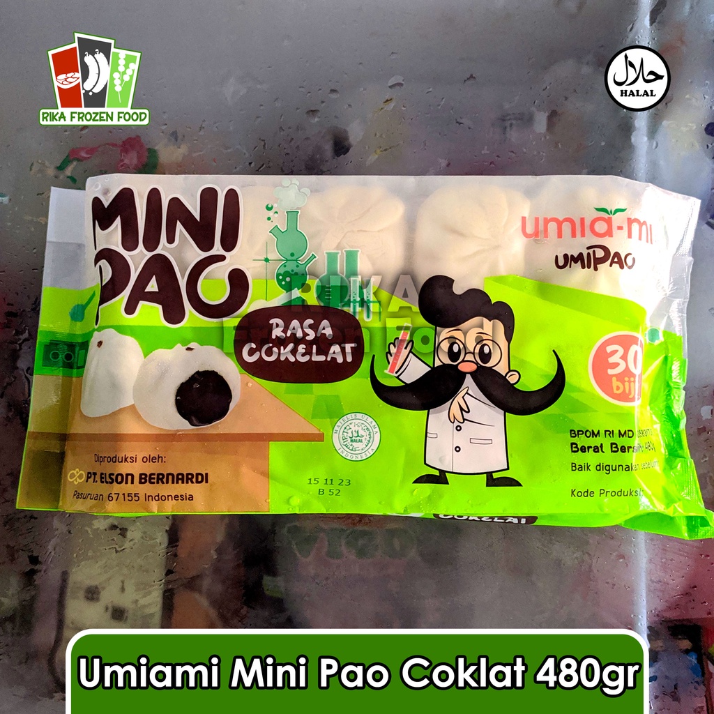 

Umiami Mini Pao Coklat isi 30 Pcs 480gr