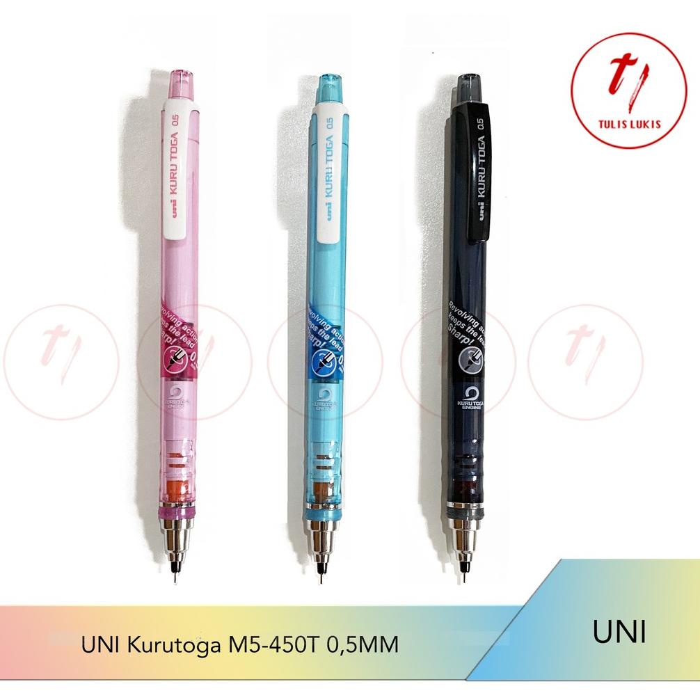 

PENSIL MEKANIK UNI KURU TOGA 0.5MM M5-450T TERLARISS...,,,,,