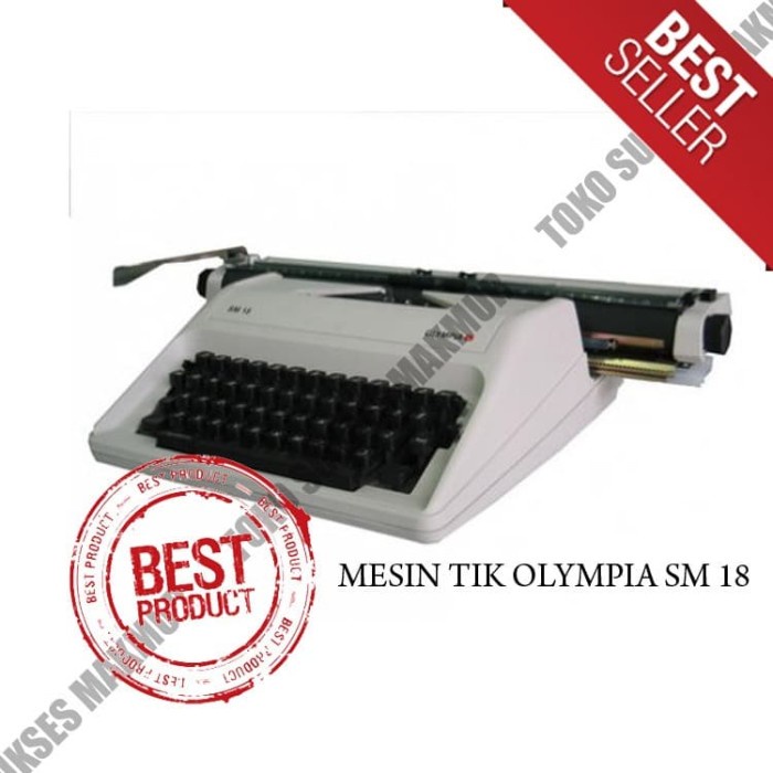 

MESIN KETIK OLYMPIA SM18 UKURAN A3/18INCH -MANUAL TYPEWRITER/TIK SM 18
