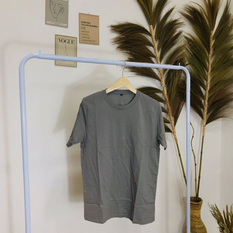 KAOS TERBARU POLOS LENGAN PENDEK KAOS PRIA / WANITA BAHAN COTTON COMBED 30S
