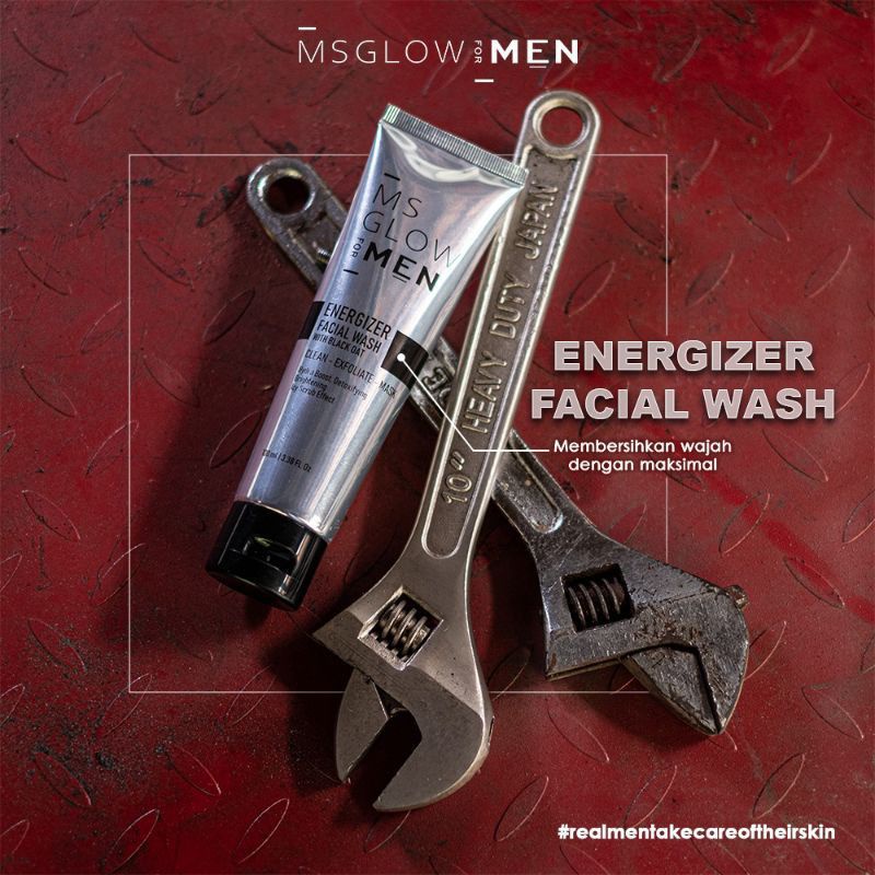 Facial wash Ms Glow man