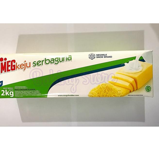 

[KODE PRODUK Z9DUU9693] Keju Cheddar Meg Serbaguna 2kg