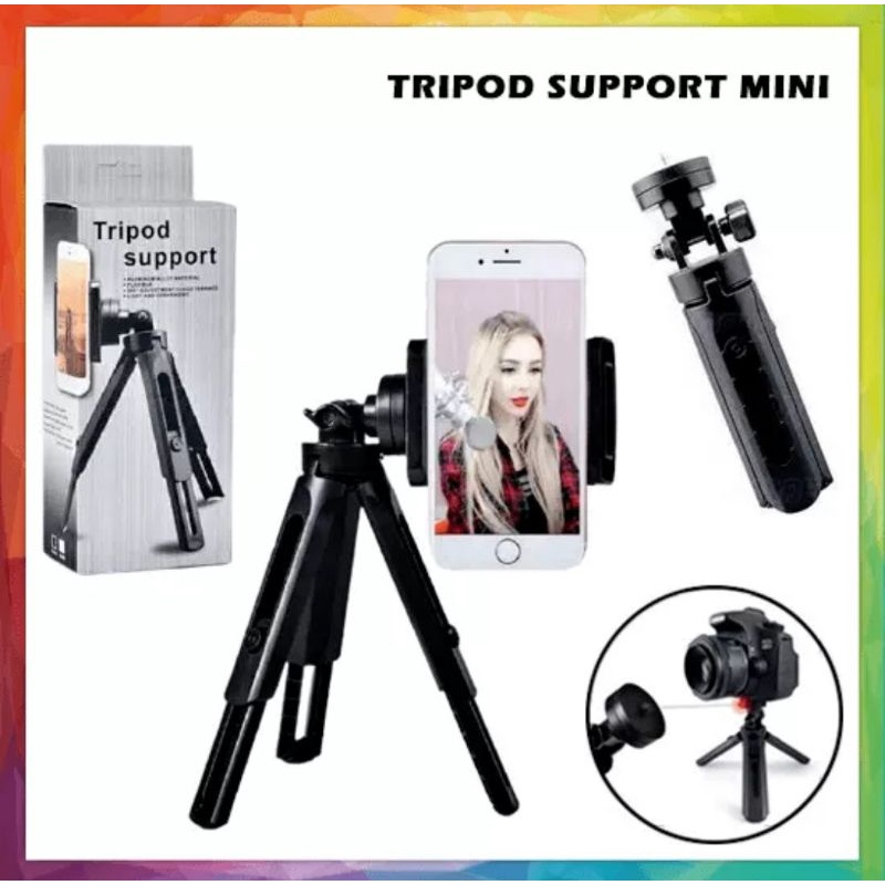 Tripod Stand Holder HP Mini Support Kamera Portable