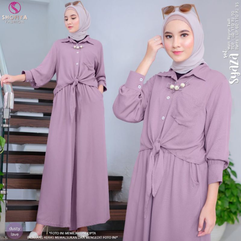 SYAZA SET ORI SHOFIYA | Rayon Twil Premium