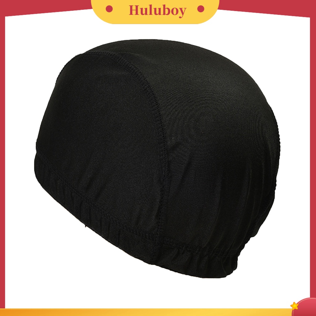 Topi Wig Rambut Panjang Stretch Bahan Sutra Untuk Aksesoris