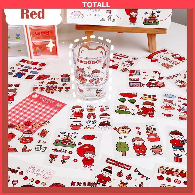 COD 20pcs Stiker Kartun Lucu Untuk Dekorasi Notebook DIY Sticker Stationady-Totall