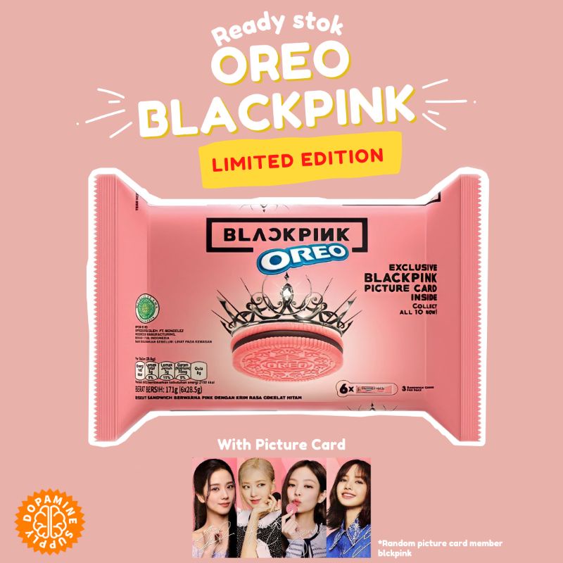 

Ready stok oreo blackpink limited edition