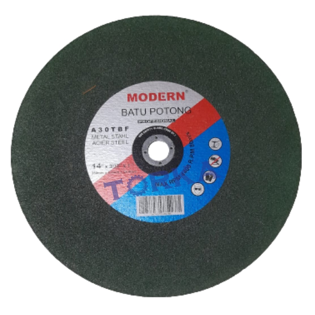 Cutting Wheel MODERN 14" / Pisau Potong Besi / Torka