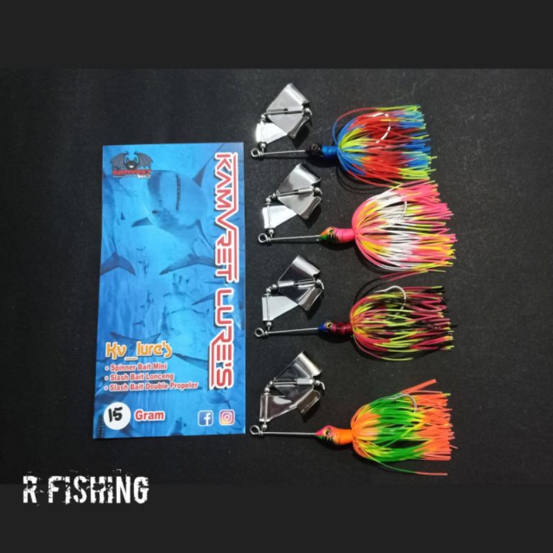 BUZZ BAIT 15GRAM KAMVRET LURE | UMPAN CASTING TOMAN