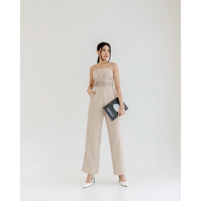 [ Keyclothingline ] Dovey Jumpsuit / Jumpsuit Long Wanita