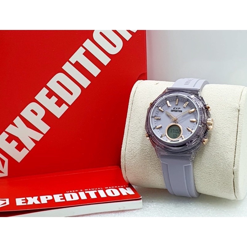 Jam tangan Expedition Exp 6831 Silicon Double time