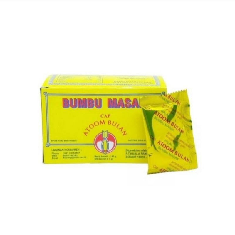 

Bumbu masak atoom bulan sachet 7 gr