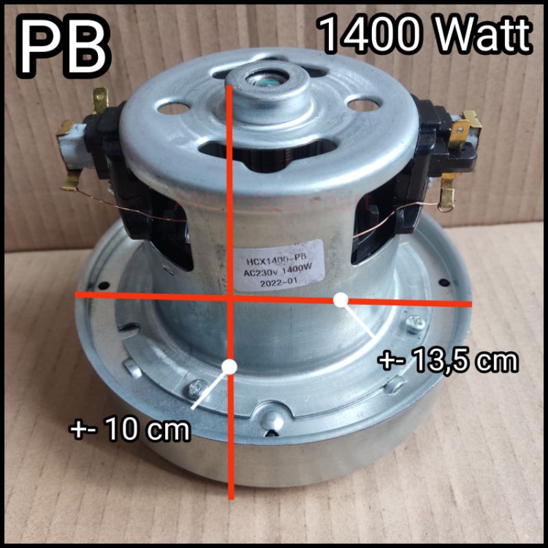 Dinamo Vacuum Cleaner HCX1400-PB AC 230V 1400W HCX 1400 PB