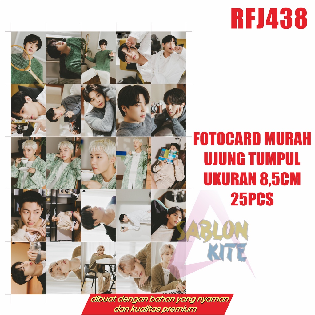 MURAH!!! FOTOCARD KPOP 1SET ISI 25PCS RFJ438