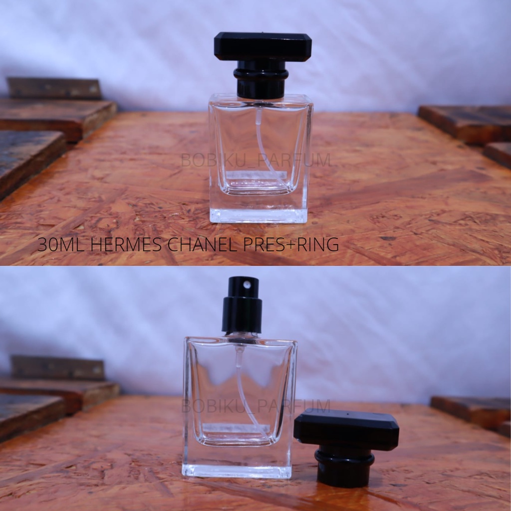 BOTOL PARFUM SPRAY 30ML HERMES CHENEL // 200 PCS