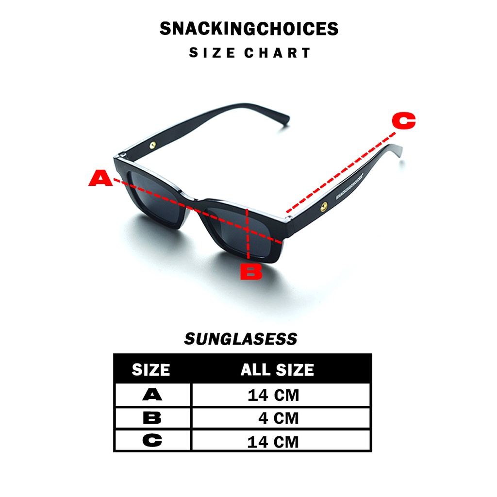 Sunglasess | Kacamata | Millen | Black | Snackingchoices