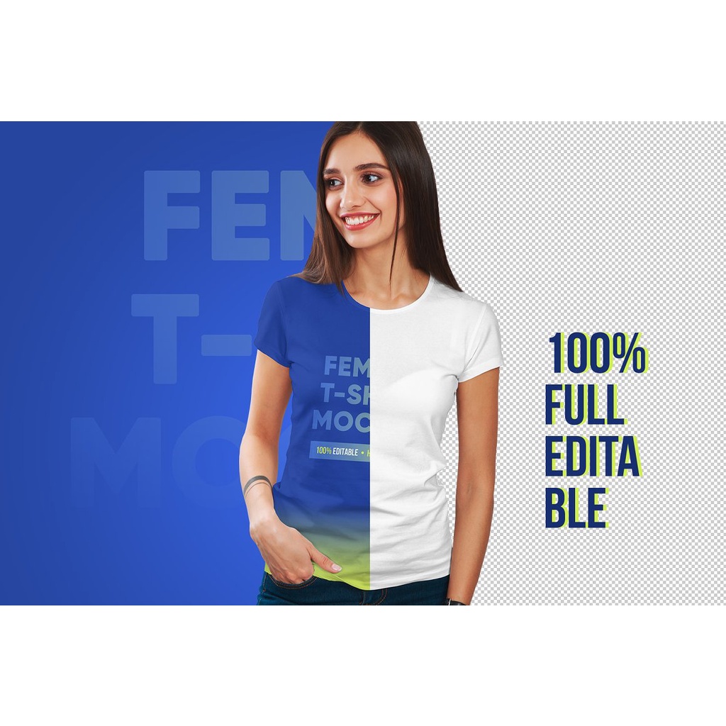 Female T-Shirt Mockups Vol 3 Part 2