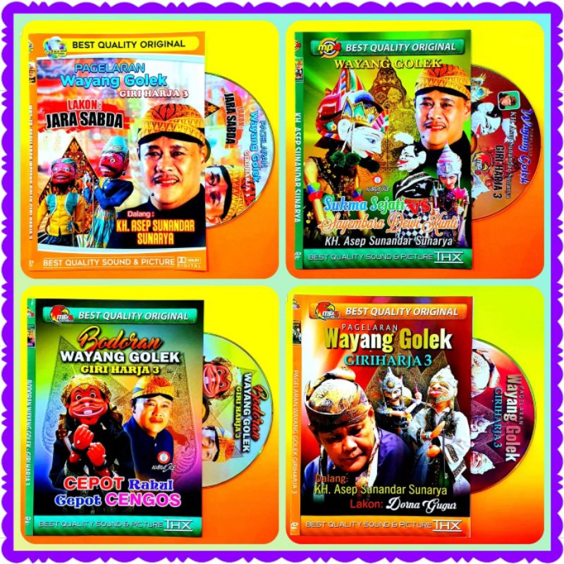 KASET MP5 VIDEO WAYANG GOLEK-WAYANG GOLEK SUNDA LENGKAP-VIDEO FILM WAYANG GOLEK-WAYANG GOLEK TERBARU