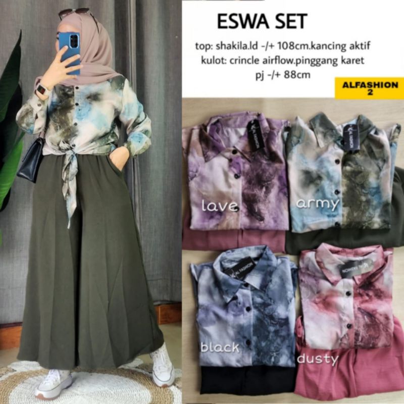 ESWA SET BY ALFASHION