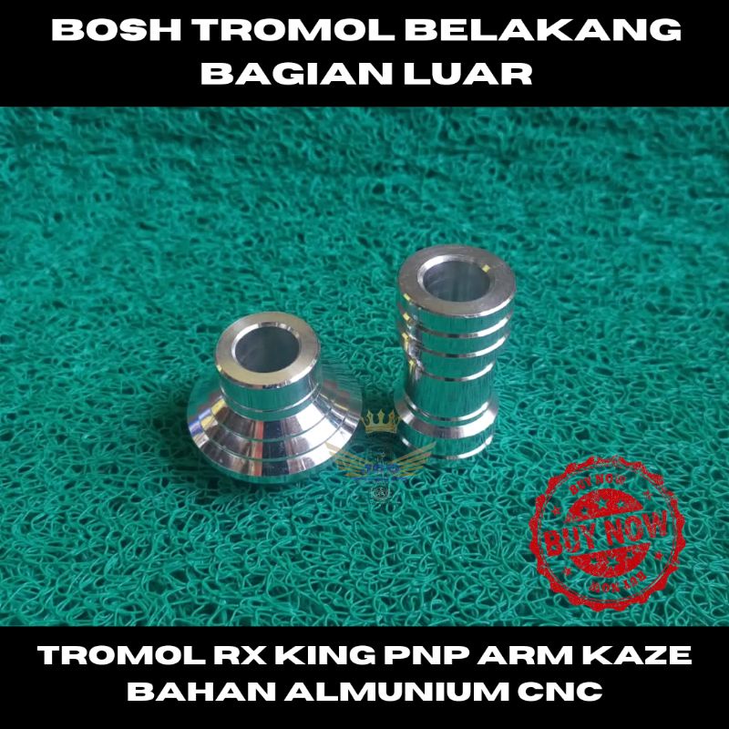 Bosh Boshing Tromol Belakang Rx King Cnc Pnp Arm Kaze Krom