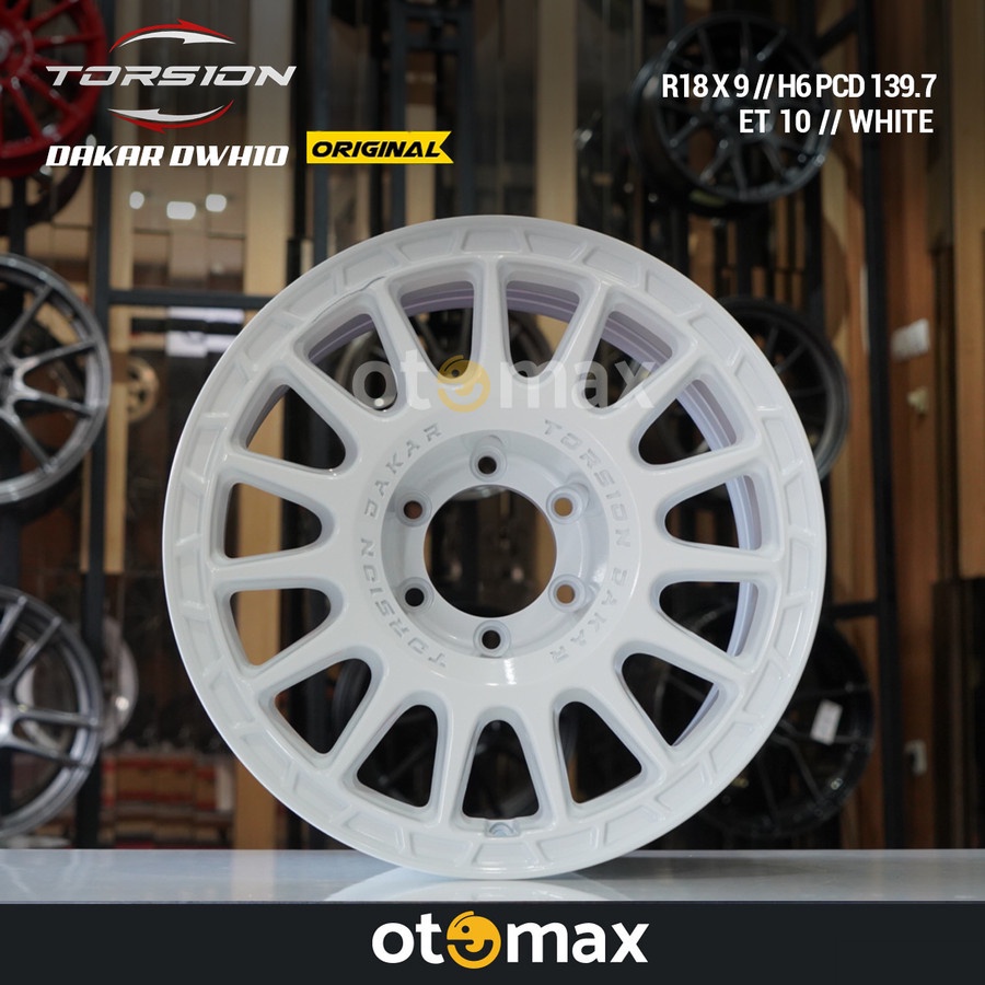 Velg Mobil Torsion Dakar R Original Ring 18 White