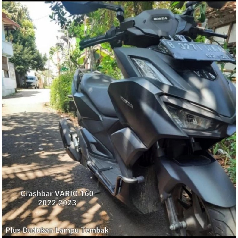 Crashbar Honda Vario 160 2022 2023 Tubular dudukan lampu Honda Vario 160