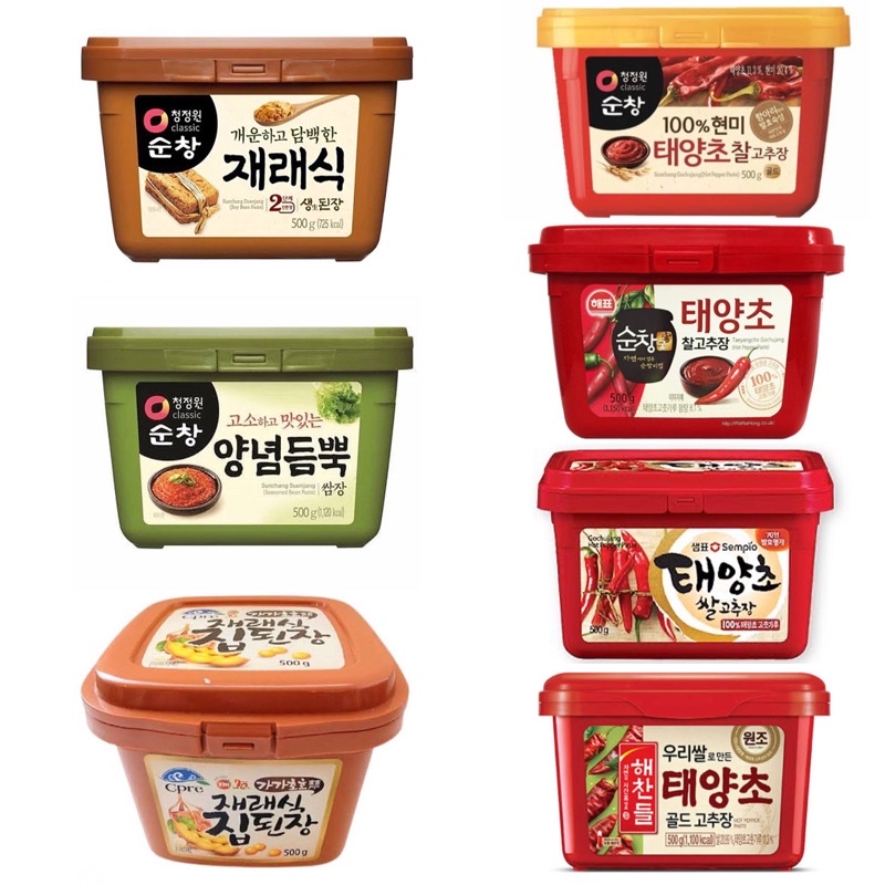 

Daesang / Chung Jung One / Hot / Red / Pepper / 500gr / Gochujang / Pasta / Tauco / sambal / soy bean / soybean / paste / doenjang / bumbu / korean / sauce / saus / topokki