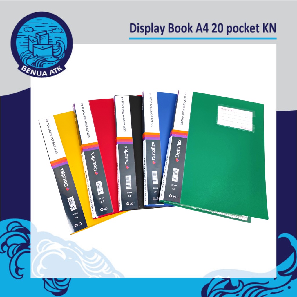 

Display Book / Clear Holder 20 Pocket + Kartu Nama A4 Dataflex DF-831