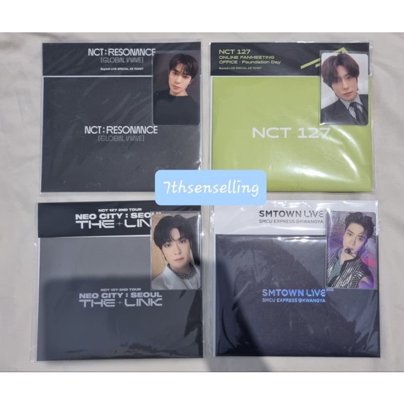 AR TICKET JAEHYUN RESONANCE, FOUNDATION FAN MEETING, NEO CITY THE LINK, SMTOWN SMCU EXPRESS