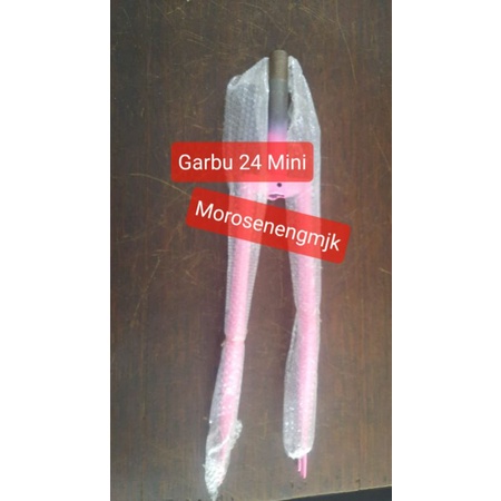 Garbu 24 Mini / Garbu sepeda 24 / Fork sepeda 24 / Garpu Sepeda 24