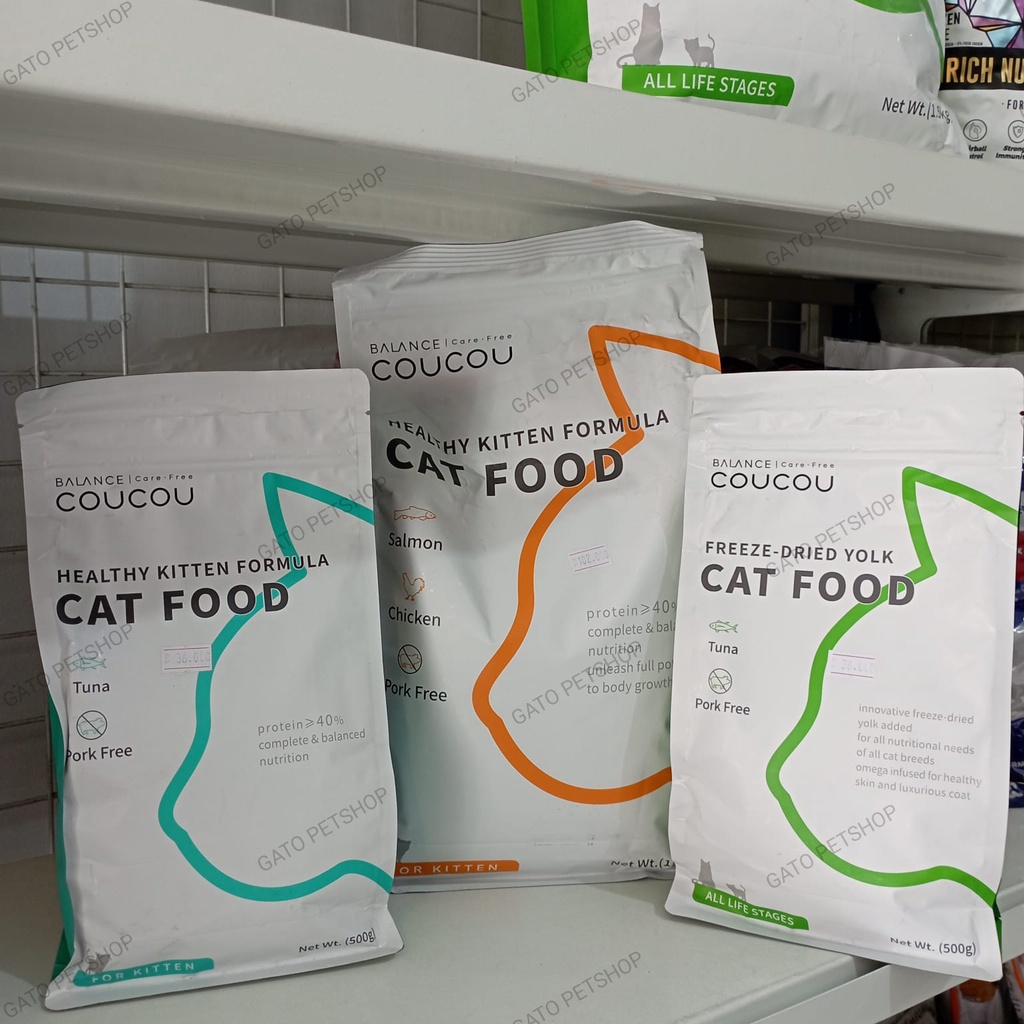 Coucou Cat food FRESHPACK 500gr & 1,5kg