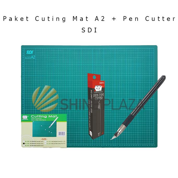

Terlaris Paket Cutting Mat A2 - Pen Cutter SDI Termurah