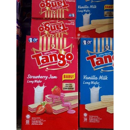 

⇢ Tango wafer isi 20pc Coklat/Vanila/Javamocca