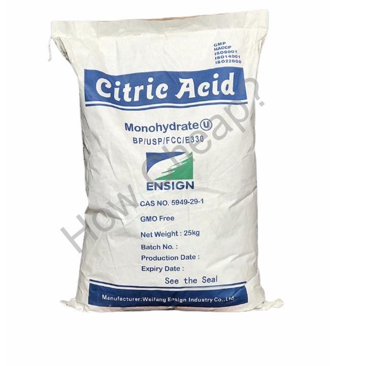 

Diskon❁ Citric Acid Citrun 1kg Asam Sitrat 95 ➾