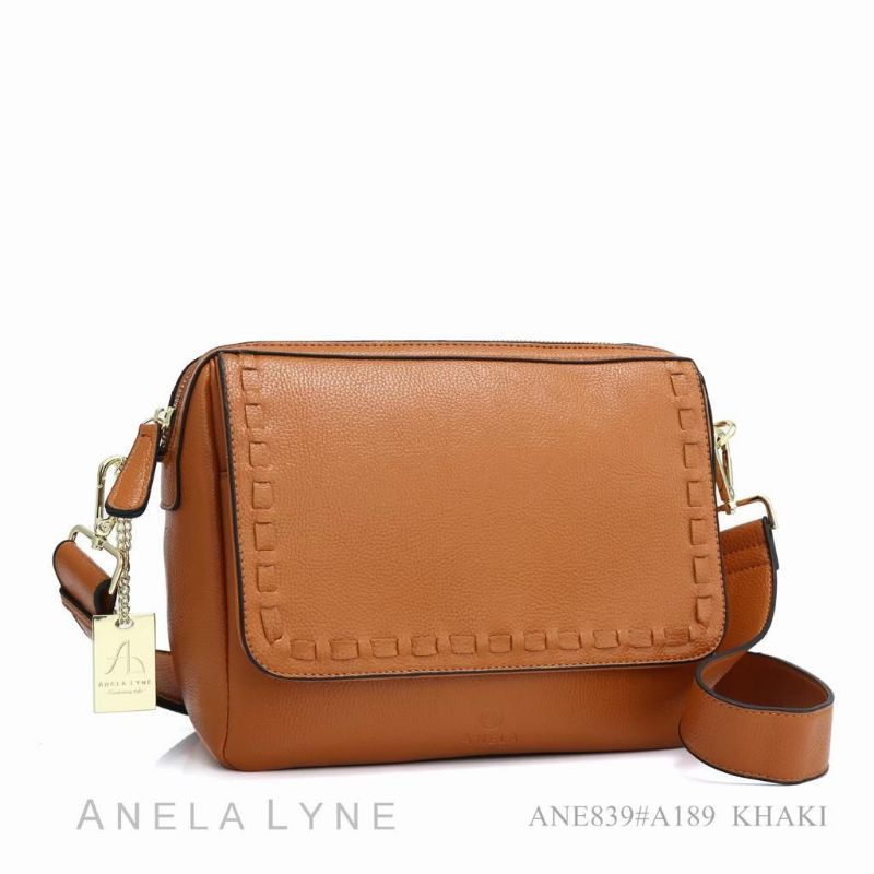 ORIGINAL ANELA LYNE  NEW HARPER 839 A029 A189 PU78 TAS SELEMPANG TERBARU