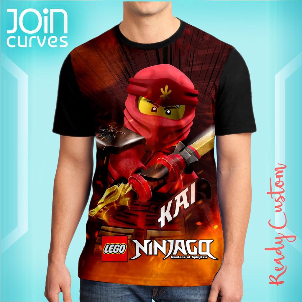 Kaos Dewasa Lego Ninjago KAI