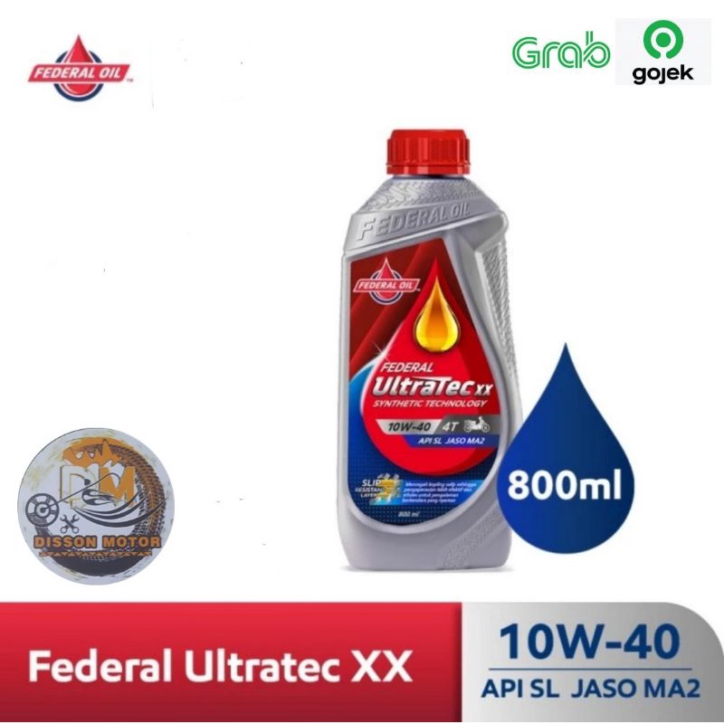 FEDERAL Supreme XX Oil 20W-50 0,8L Untuk Motor Manual