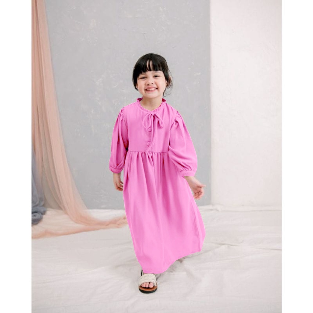 FenishaStore Dress Anak Perempuan JEALITYA  MAXI Kid’s Terbaru