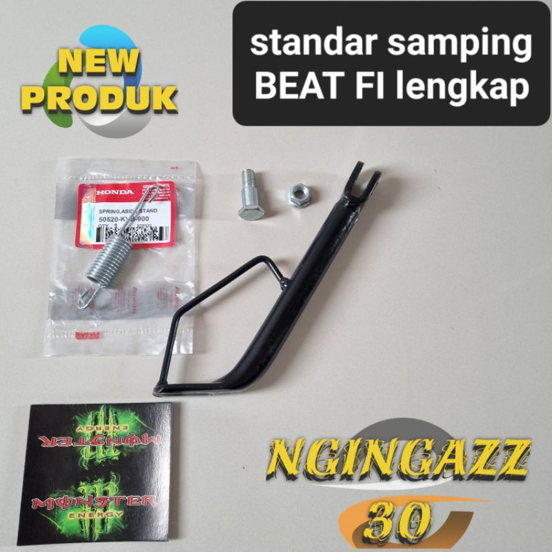 standar samping BEAT FI beat eco beat street panjang 20 cm