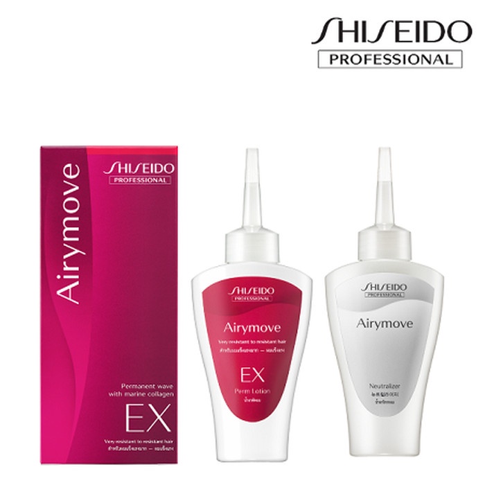 SHISEIDO AIRYMOVE EX PERMANENT WAVE CURL VERY RESISTANT TO RESISTANT