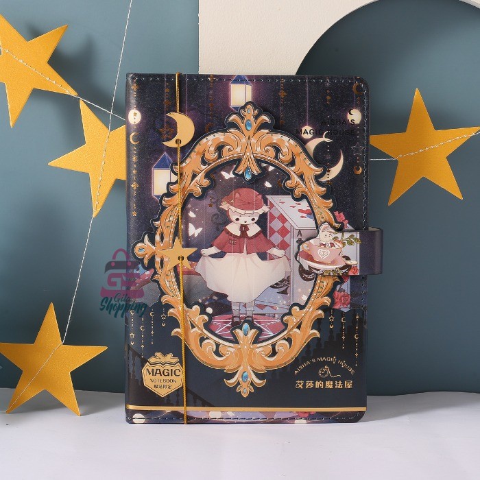 

✨NEW✨ - Buku Notebook Diary Magic House / Jurnal agenda Buku tulis - 6207 - A