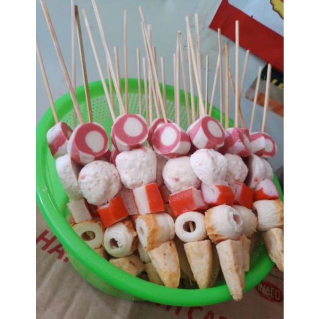 

Sate suki - sate seafood