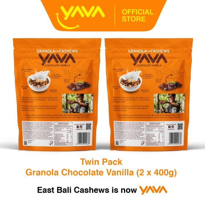 

Yava Twin Pack Granola Chocolate Vanilla (2 X 400G) 083