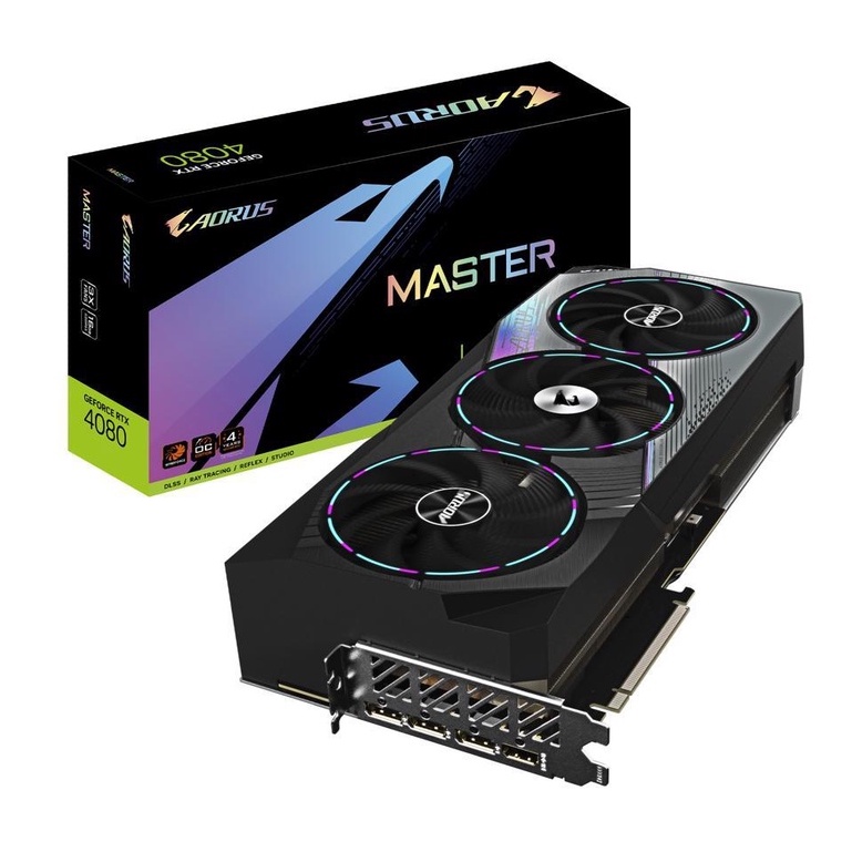 Gigabyte VGA nVidia RTX 4080 AORUS MASTER 16G [GV-N4080AORUS M-16GD]